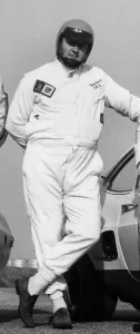 Black And White Racing Photos Prints: Racing Driver Gerry Marshall. Creator: Unknown
