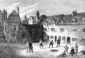 Racquet Court, the Marshalsea prison, 19th century Racquet Court, the Marshalsea prison, 19th century