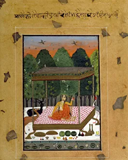 Ragini Chaiti Print, c1775: Late Afternoon Melody