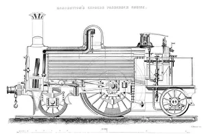 Ramsbottoms Express Passenger Engine Print