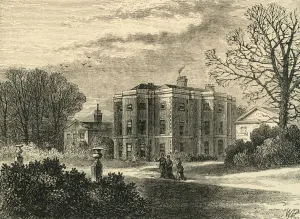 Black And White Images Of London Prints: Ranelagh House, (c1878). Creator: Unknown