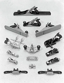 Michael Walters Photography Prints: A range of Stanley hand tools, Sheffield, South Yorkshire, 1966. Artist: Michael Walters