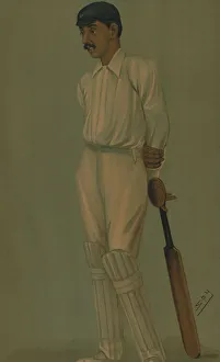 Ranji, 1897. Creator: Sir Leslie Matthew Ward Ranji, 1897. Creator: Sir Leslie Matthew Ward