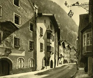 Black And White Austria Photos Prints: Rattenberg, Tyrol, Austria, c1935. Creator: Unknown