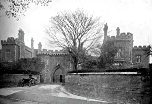 Gothic Revival Architecture UK Prints: Reading Gaol, c1906. Creator: Unknown