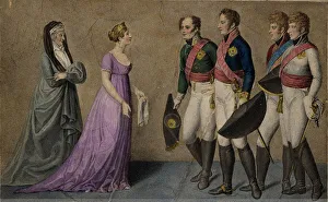 Reception of the Emperor Alexander at Memel by their majesties Frederick William Reception of the Emperor Alexander at Memel by their majesties Frederick William