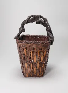 Rectangular Flower Basket, c. 1900. Creator: Unknown Rectangular Flower Basket, c. 1900. Creator: Unknown