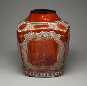 Rectangular Vessel with Truncated Neck, Ming dynasty (1368-1644), 16th century