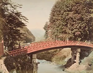 The Met Heritage Images Prints: [Red Bridge], 1870s. Creator: Unknown