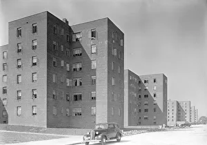 Red Hook Housing Project Print, Brooklyn, 1939
