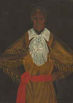 American Indian Chief Prints: Red Jacket, after 1828. Creator: A. Haddock