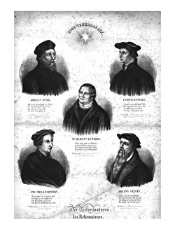 Martin Luther Prints: The Reformers. Creator: Unknown