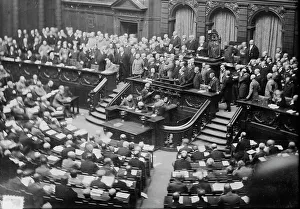George Grantham Bain Photographer Prints: Reichstag in session, between c1915 and c1920. Creator: Bain News Service