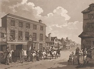 Horse Drawn Vehicles UK Prints: Reigate (An Excursion to Brighthelmstone), June 1, 1790. June 1, 1790