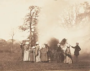 Guy Fawkes Night Prints: Remember, remember the 5th of November!, 1853-56. Creator: John Dillwyn Llewelyn