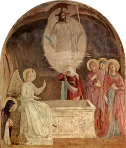Christian Paintings Italy Prints: The Resurrection, c. 1440