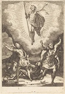 The Passion Of Christ Image Prints: The Resurrection. Creator: Jacques Callot