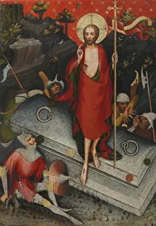 The Resurrection. From the Trebon Altarpiece, ca 1380 The Resurrection. From the Trebon Altarpiece, ca 1380