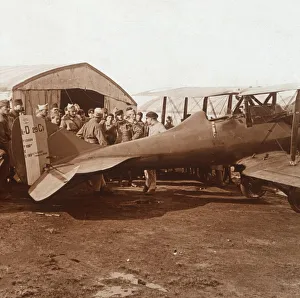 WWI Fighter Plane Prints: Return of fighter plane, c1914-c1918