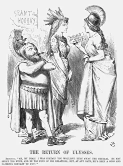Sir John Tenniel Artwork Prints: The Return of Ulysses, 1872