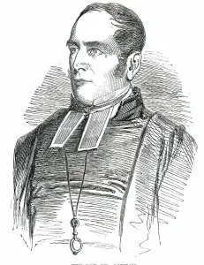 Victorian Era Christianity Prints: The Rev. Mr. Gorham, 1850. Creator: Unknown