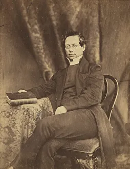 Crimean War Portraits Prints: Reverend H. Wright, Principal Chaplain to the Forces. 1855. Creator: Roger Fenton