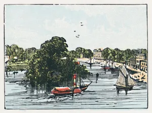 Richmond Bridge London Prints: Richmond, c1910