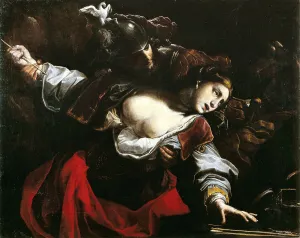 Rinaldo and Armida Print, 17th cen., Tiarini