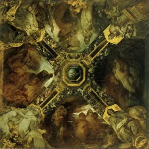 The Ring of the Nibelung (Study), 1871-1872. Artist: Makart, Hans (1840-1884) The Ring of the Nibelung (Study), 1871-1872. Artist: Makart, Hans (1840-1884)
