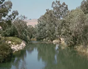 Print of the River Jordan near Galilee