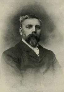 Monochrome Male Portraits Prints: Robert Barr, 1902. Creator: Unknown