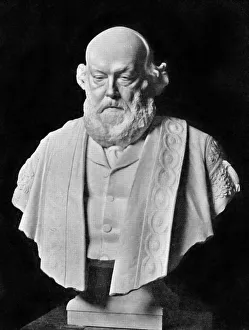 Robert Gascoyne-Cecil, 3rd Marquess of Salisbury, British statesman and Prime Minister, 1903.Artist: George Frampton Robert Gascoyne-Cecil, 3rd Marquess of Salisbury, British statesman and Prime Minister, 1903.Artist: George Frampton