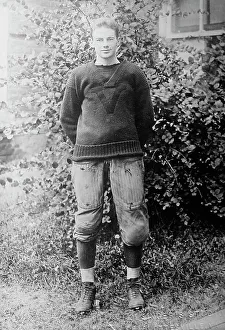 American Football Player Prints: Robert Kent Gooch, between c1910 and c1915. Creator: Bain News Service