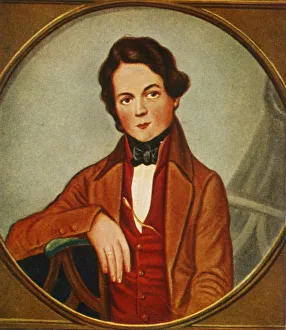 German Composer Images Prints: Robert Schumann, (1933). Creator: Unknown