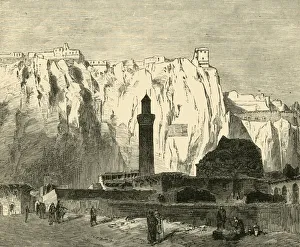 Anatolia Landscape Prints: The Rock of Van, 1890. Creator: Unknown