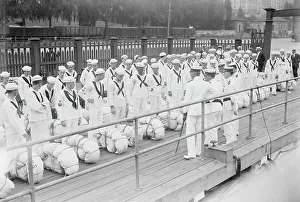 Roll Call - Naval Militia Print, c1910-1915
