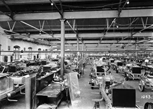 Rolls-Royce Silver Ghost Factory Print, Derby, c1912