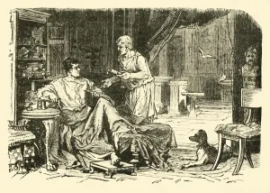 Edmund Ollier Artwork Prints: Roman Study, 1890. Creator: Unknown