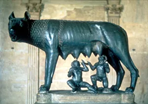 5th Century BC Artwork Prints: Romulus and Remus, c500 BC
