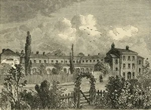 The Royal Veterinary College, 1825, (c1876). Creator: Unknown The Royal Veterinary College, 1825, (c1876). Creator: Unknown