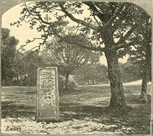 British Royal Heritage Prints: Rufus Stone, 1898. Creator: Unknown