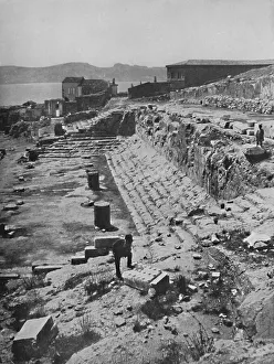 Ruins of the Great Temple of the Mysteries at Eleusis, 1913 Ruins of the Great Temple of the Mysteries at Eleusis, 1913