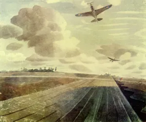 Runway Perspective, 1941, (1944). Creator: Eric Ravilious Runway Perspective, 1941, (1944). Creator: Eric Ravilious