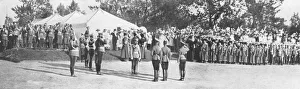 Russian troops saluting Tsar Nicholas II, Krasnoye Selo, 22 July, 1914 Russian troops saluting Tsar Nicholas II, Krasnoye Selo, 22 July, 1914