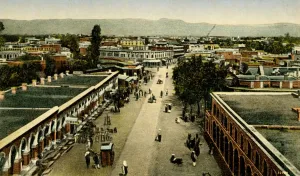 Sadder Bazaar, Rawalpindi Print, c1918-c1939