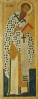 Byzantine Style Icons Prints: Saint Basil The Great (From the Deesis Range). Artist: Dionysius (ca. 1450-before 1508)