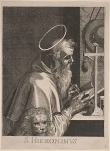 Saint Jerome Art Prints: Saint Jerome. Creator: Unknown