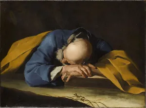 New Testament Bible Art Prints: Saint Peter Sleeping