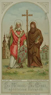 Graphic Arts Private Collection Prints: Saints Cyril and Methodius