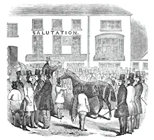 The Salutation, Doncaster 1844 Print